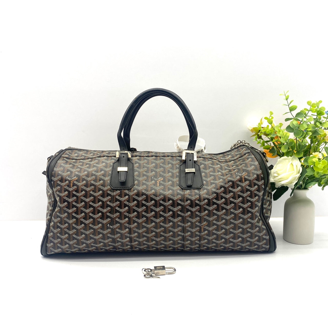 Goyard - Sac 50 - Synthetic - Brown
