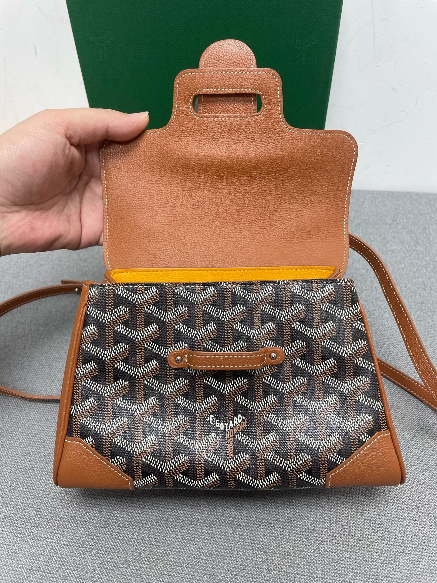 Goyard - Saigon - Cloth - Brown - (mini)