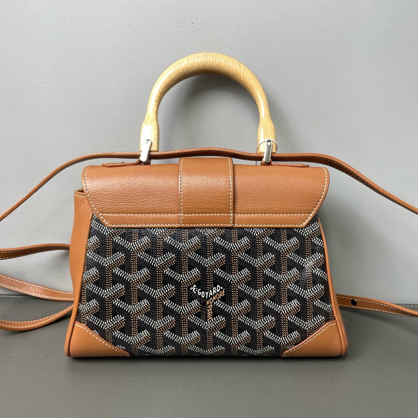 Goyard - Saigon - Leather - Brown - (mini)