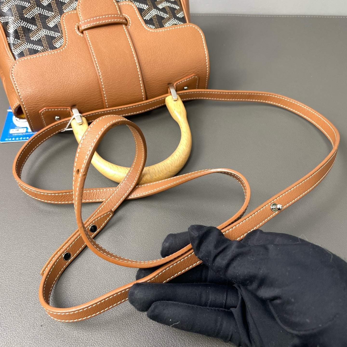 Goyard - Saigon - Leather - Brown - (mini)