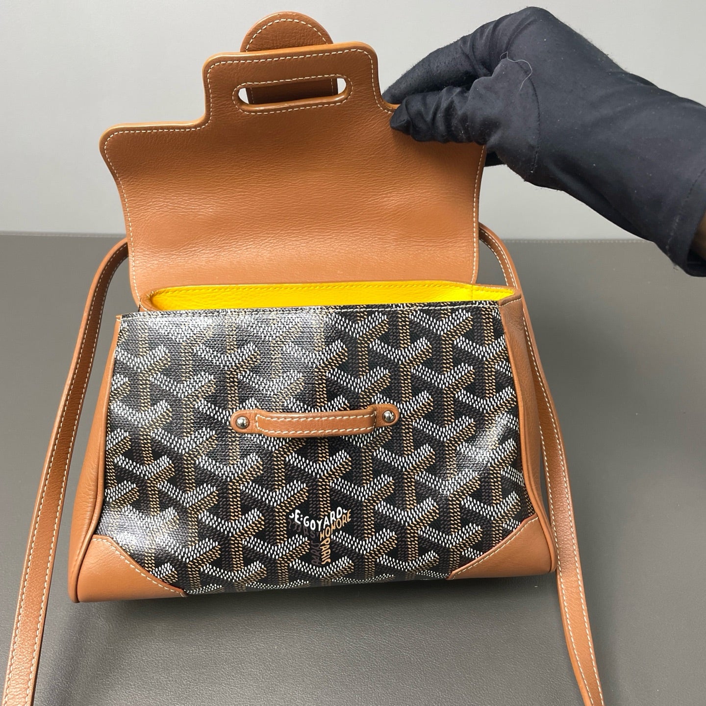 Goyard - Saigon - Leather - Brown - (mini)