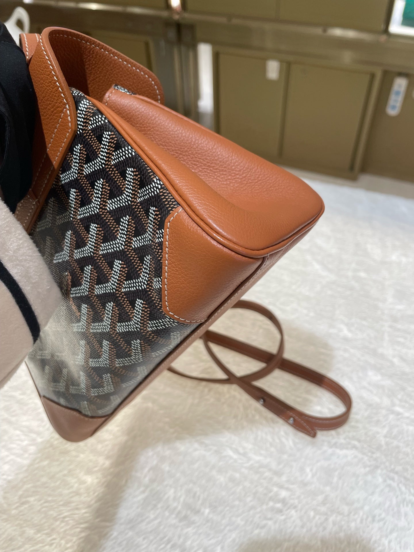 Goyard - Saigon - Leather - Brown - (mini)