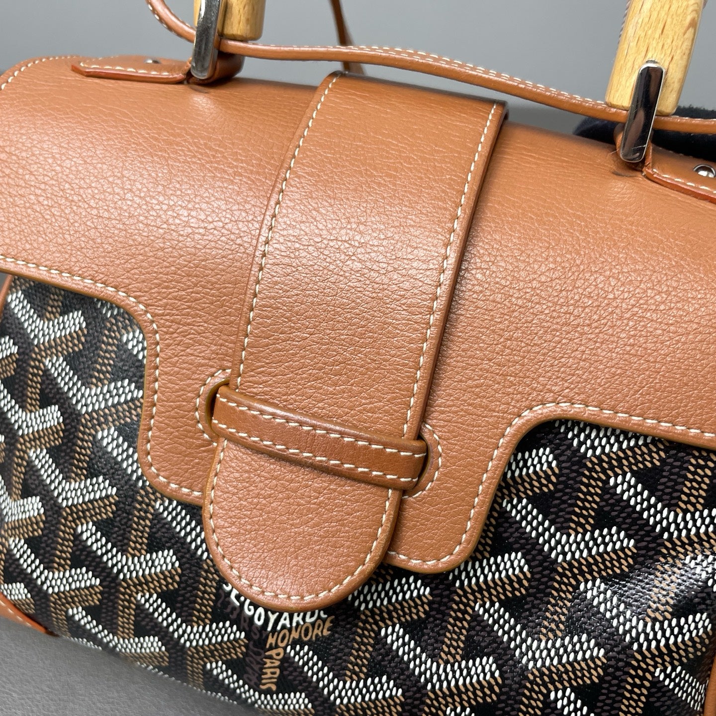Goyard - Saigon - Leather - Brown - (mini)