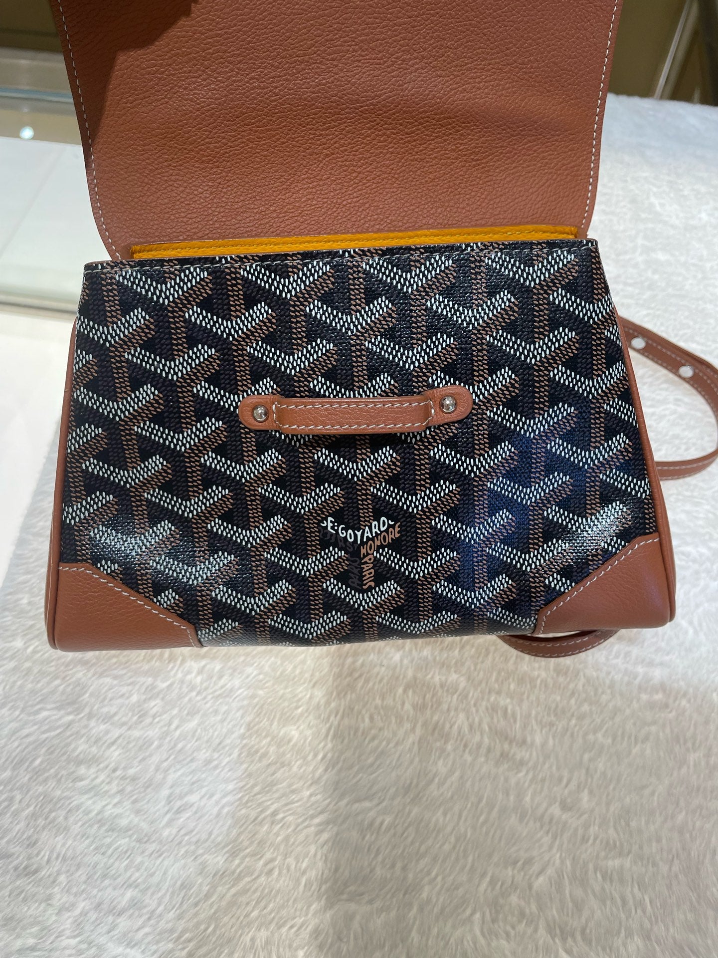 Goyard - Saigon - Leather - Brown - (mini)