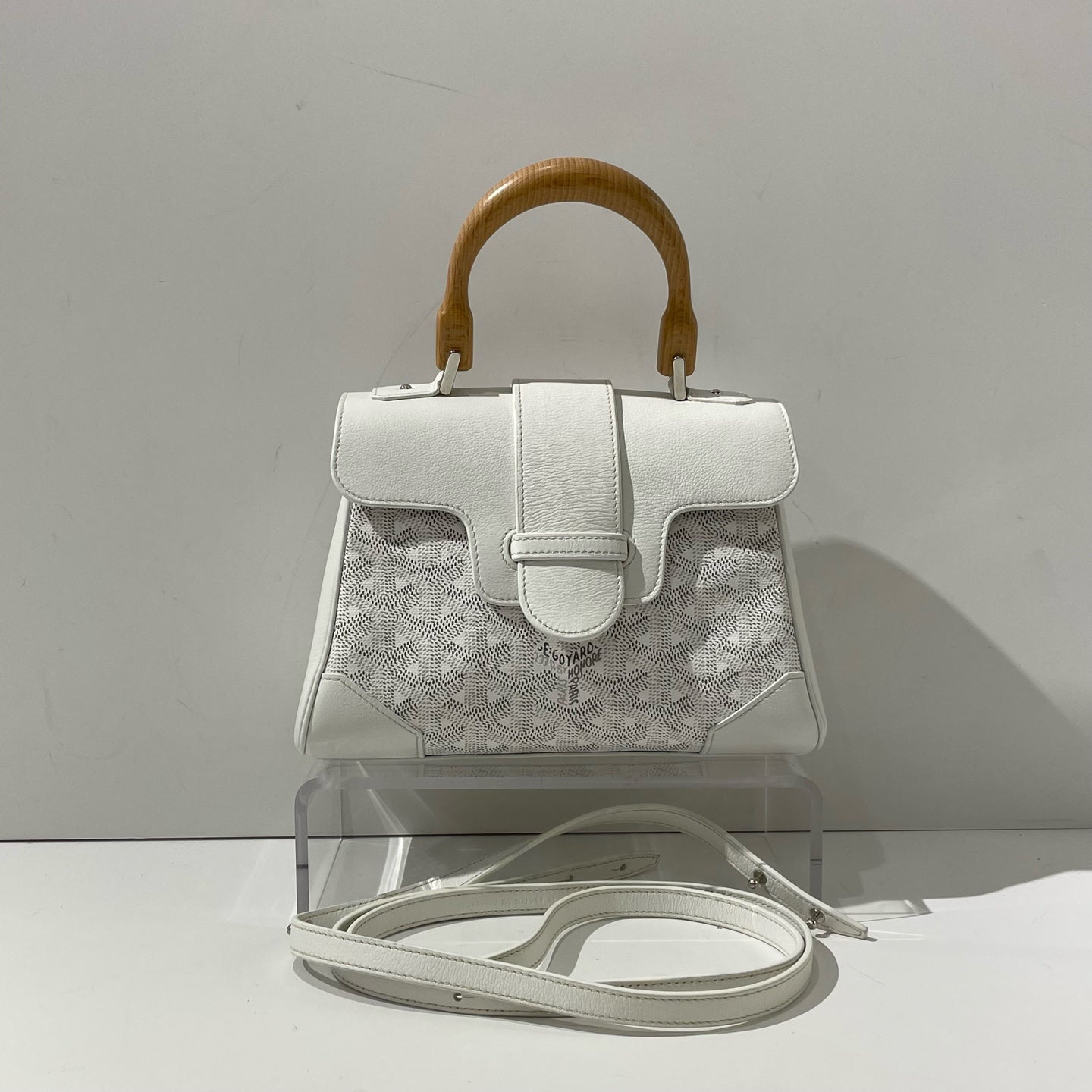 Goyard - Saigon - Leather - White - (mini)