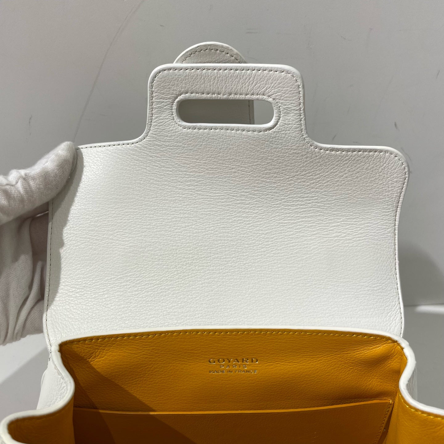 Goyard - Saigon - Leather - White - (mini)