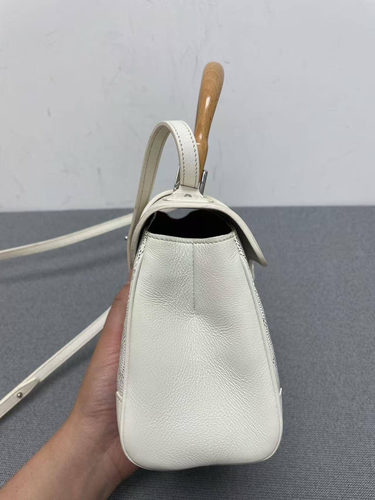 Goyard - Saigon Mini - Goyardine canvas and leather - White - (mini)