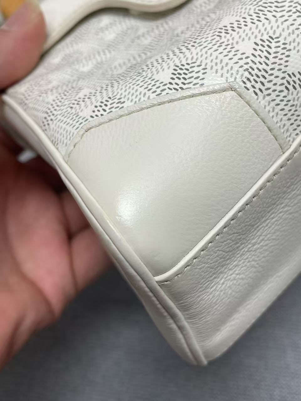 Goyard - Saigon Mini - Goyardine canvas and leather - White - (mini)
