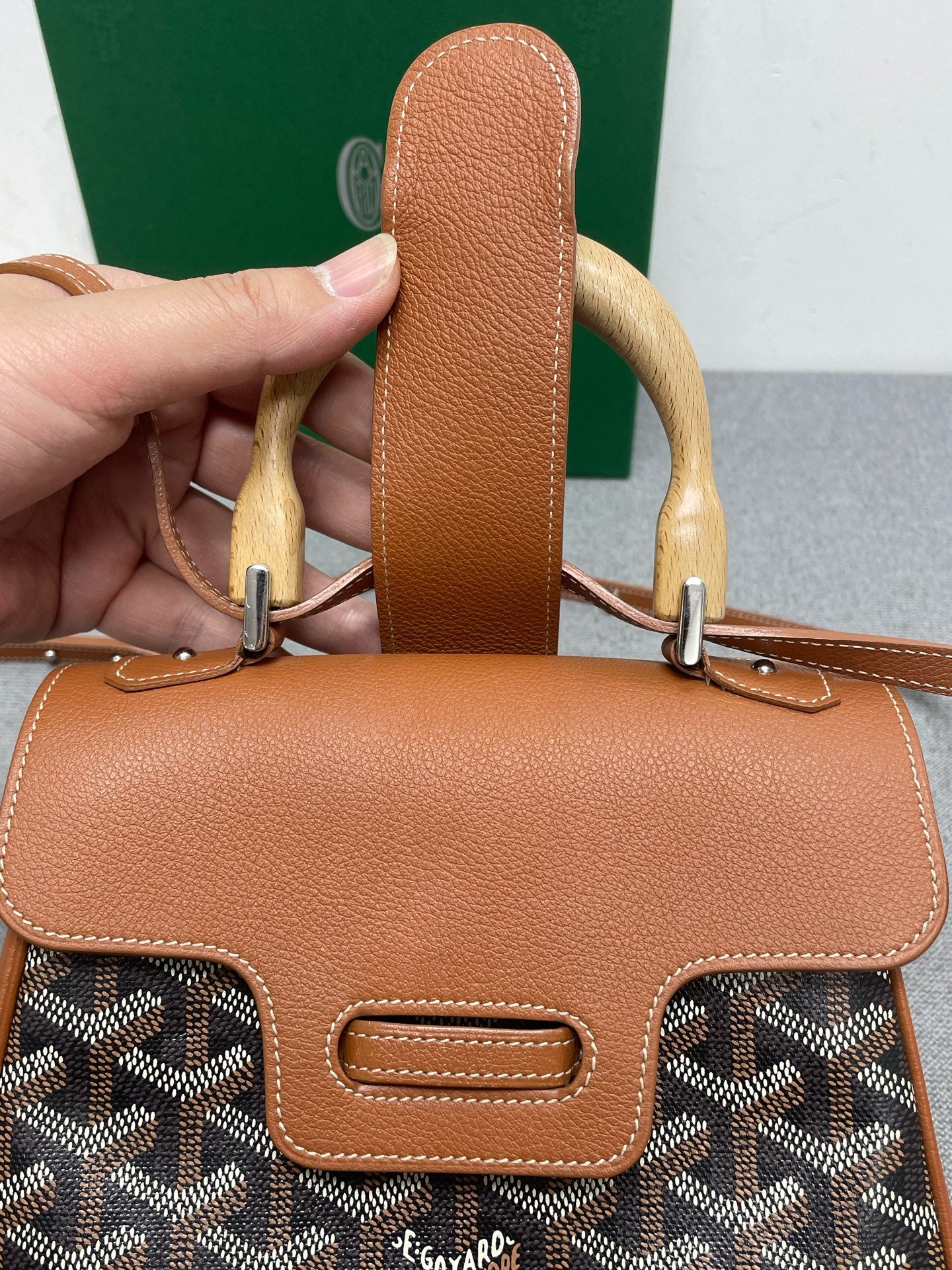 Goyard - Saigon Mini - Leather - Brown - (mini)