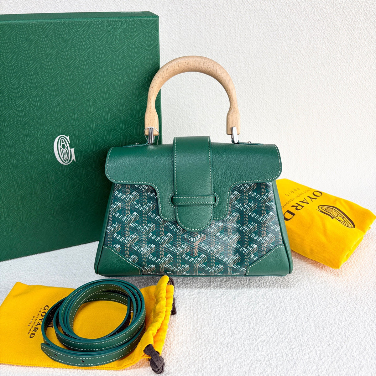 Goyard - Saigon Mini - Leather - Green - (mini)