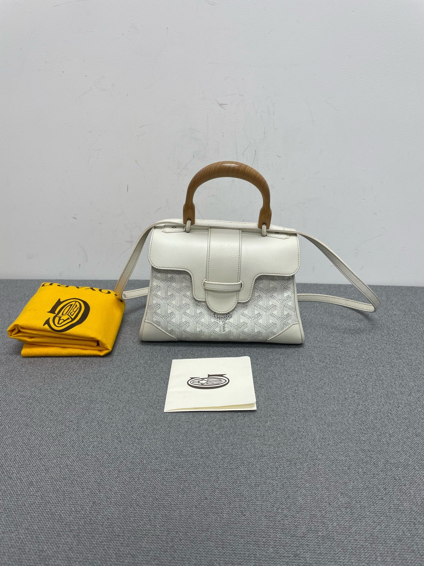 Goyard - Saigon Mini - Leather - White - (mini)