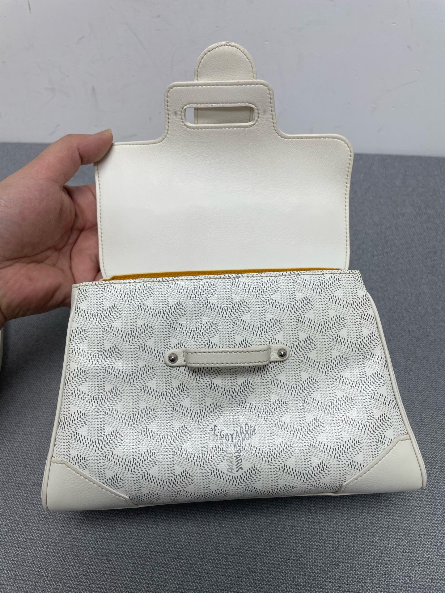 Goyard - Saigon Mini - Leather - White - (mini)