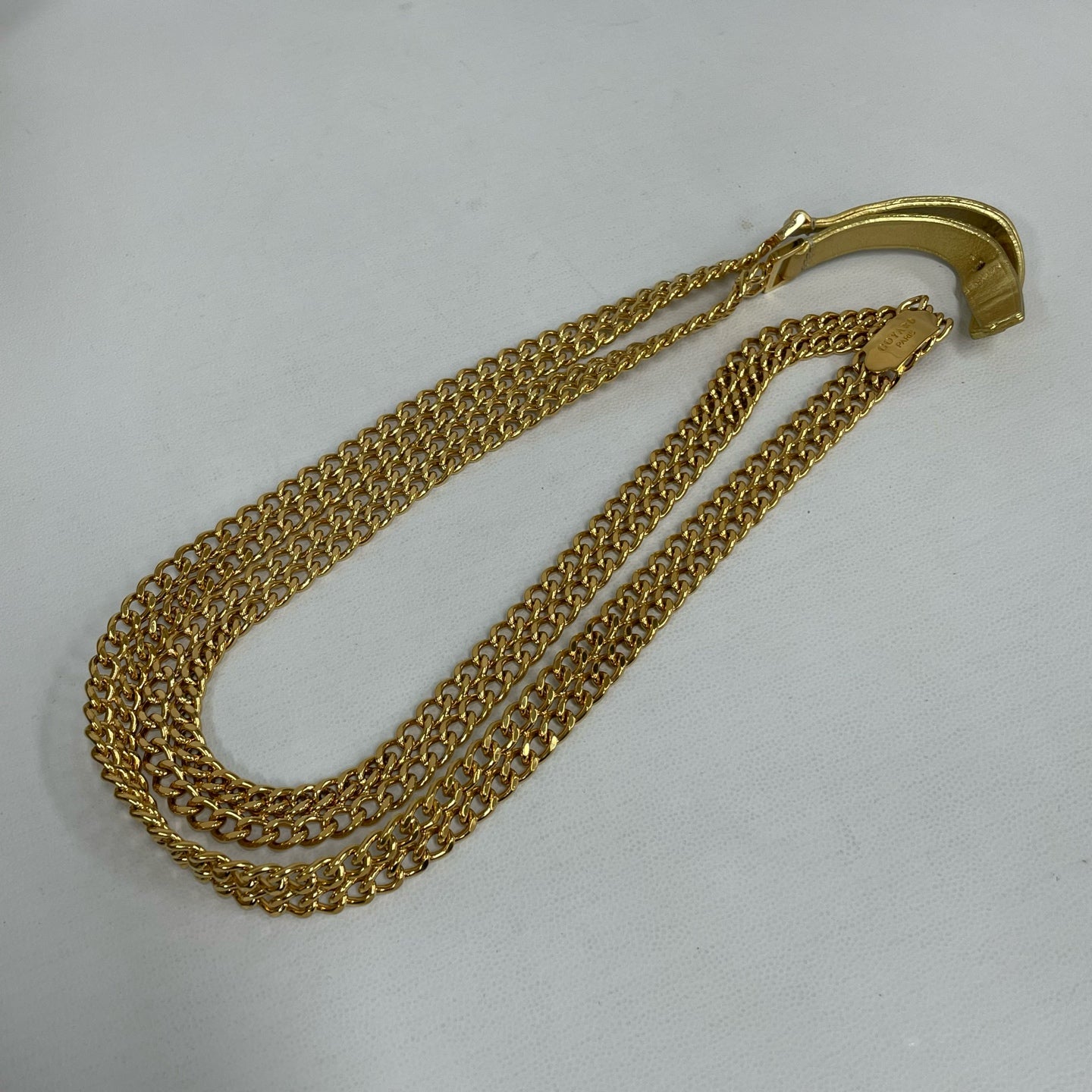 Goyard - Saint-Honoré - Goyardine canvas with leather and metal trim - Golden yellow with gold-tone hardware - (mini)