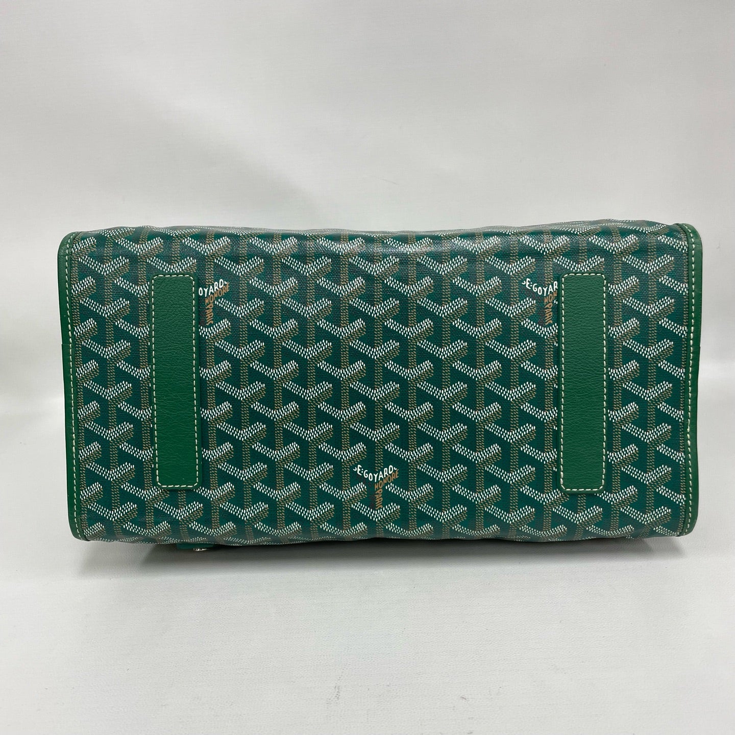 Goyard - Saint Leger - Goyardine canvas with leather trim - Green - (Large)