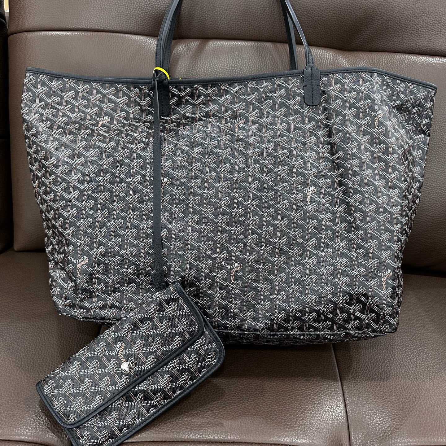Goyard - Saint Louis - Cloth - Black - (large)