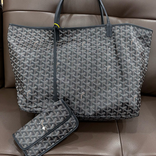 Goyard - Saint Louis - Cloth - Black - (large)