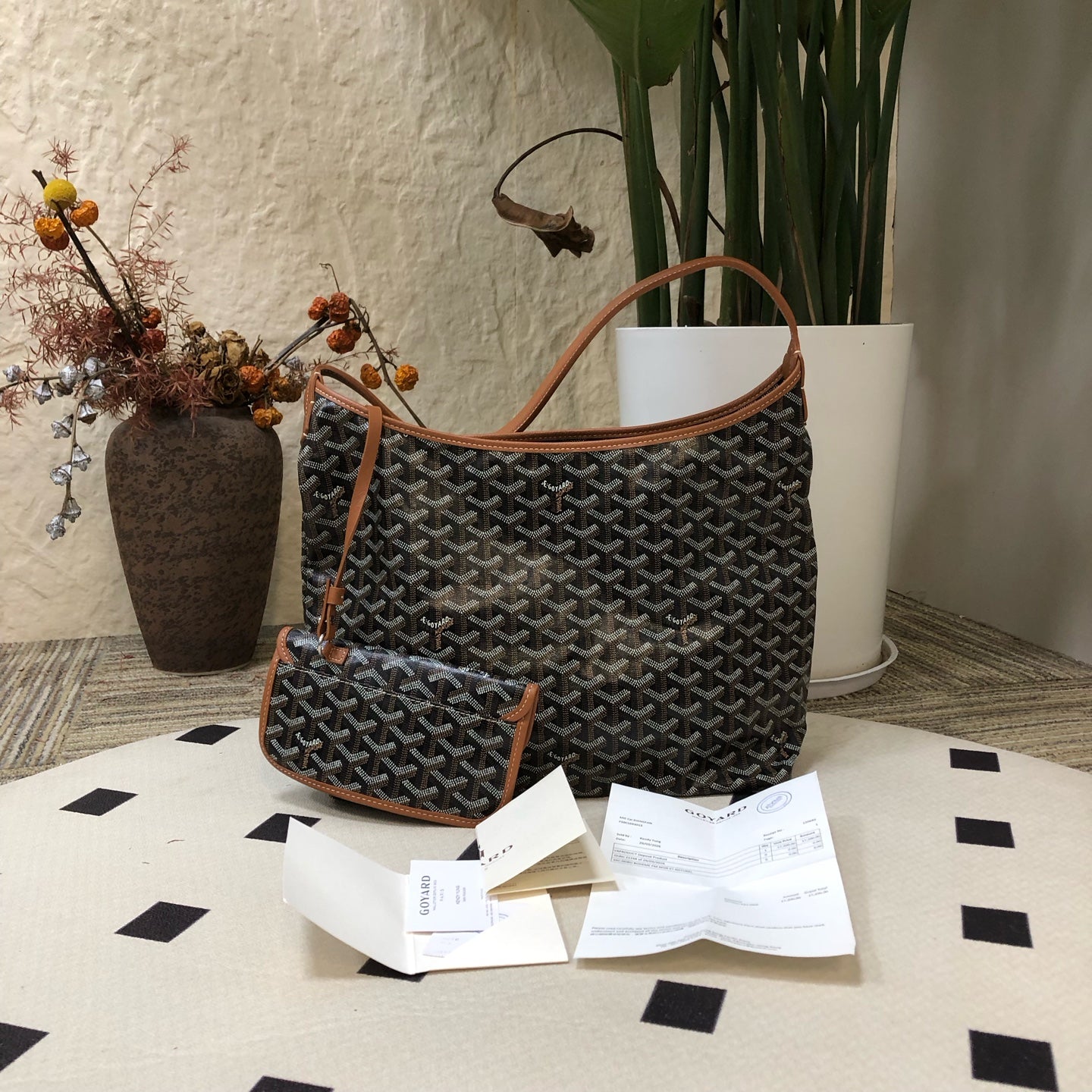 Goyard - Saint Louis - Cloth - Black - (large)