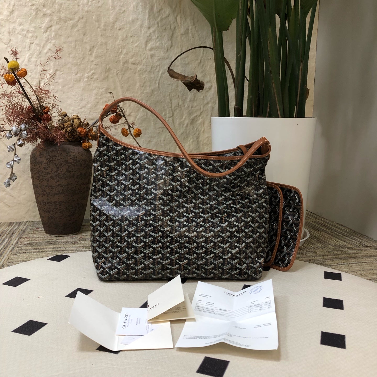Goyard - Saint Louis - Cloth - Black - (large)