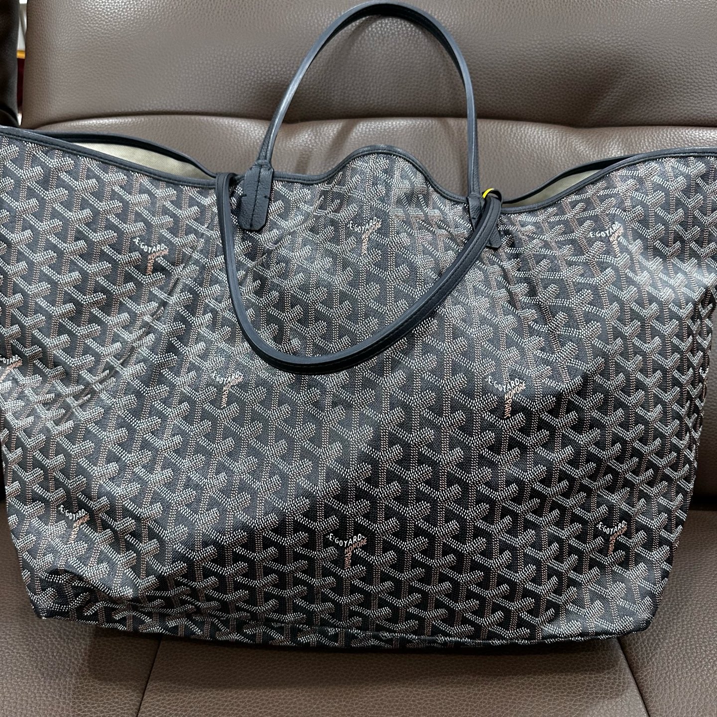 Goyard - Saint Louis - Cloth - Black - (large)