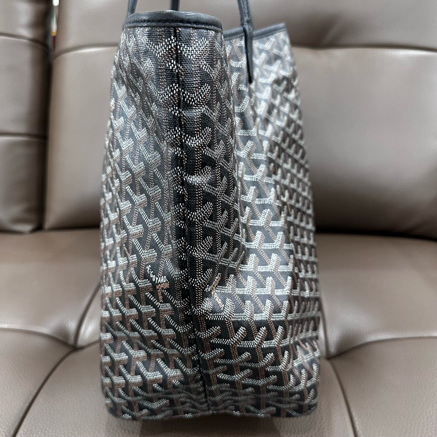 Goyard - Saint Louis - Cloth - Black - (large)