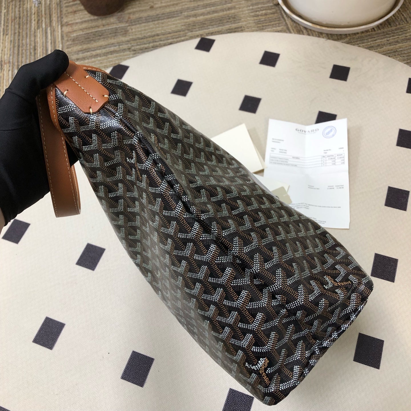 Goyard - Saint Louis - Cloth - Black - (large)
