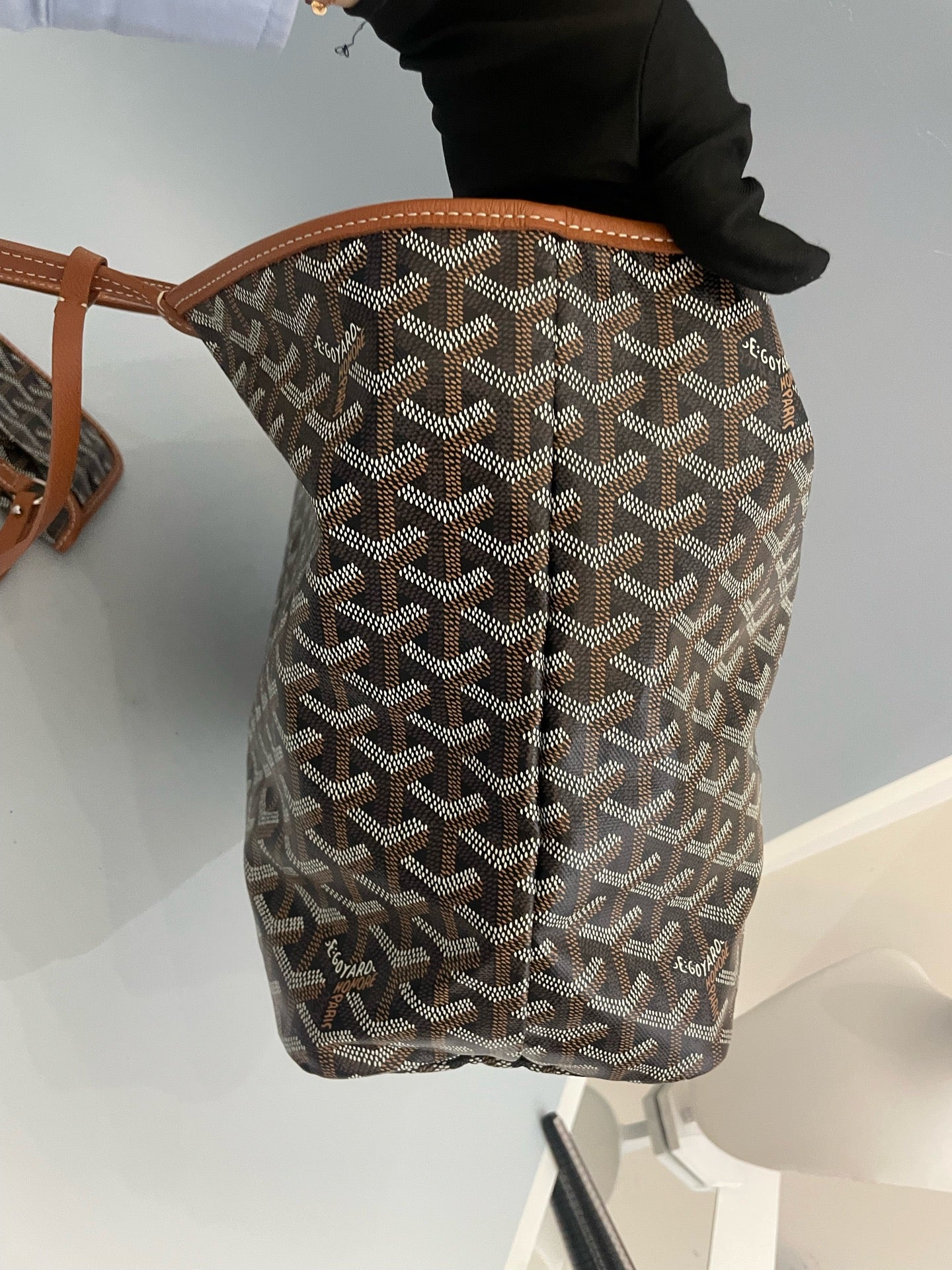Goyard - Saint Louis - Cloth - Brown - (small)