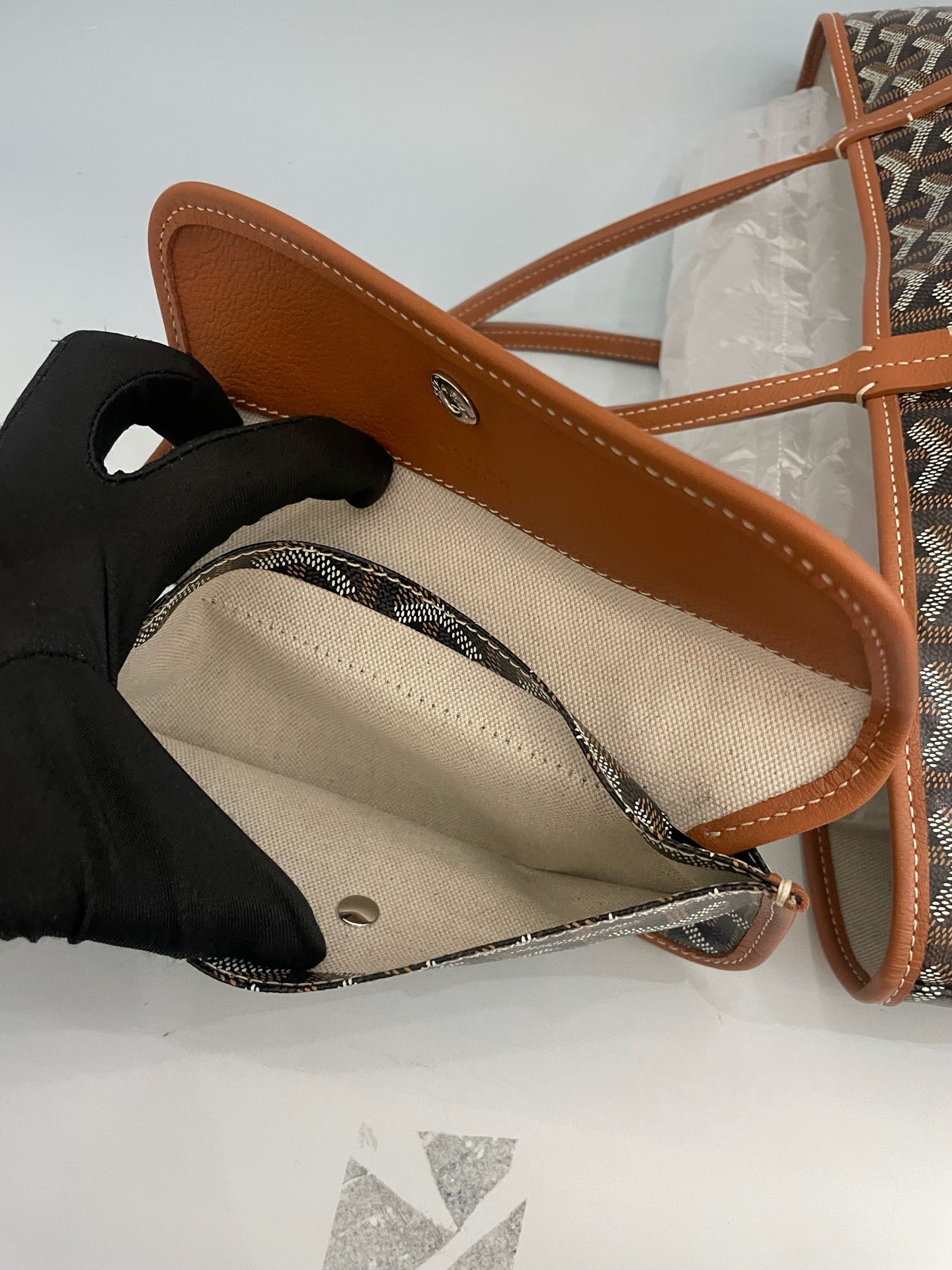 Goyard - Saint Louis - Cloth - Brown - (small)