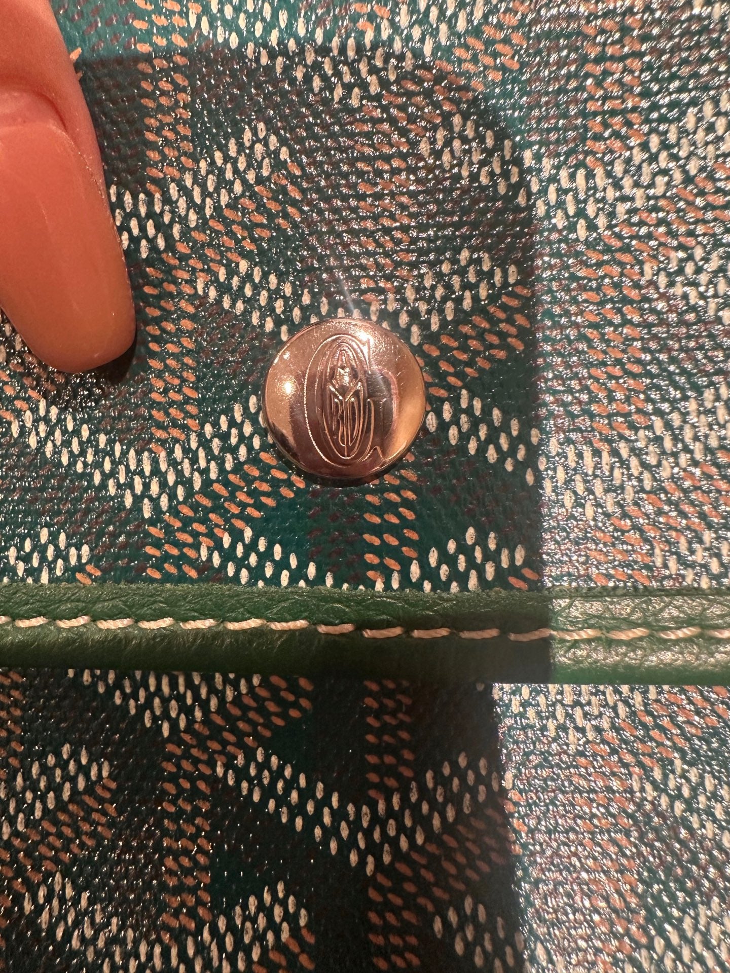 Goyard - Saint Louis - Cloth - Green - (medium)