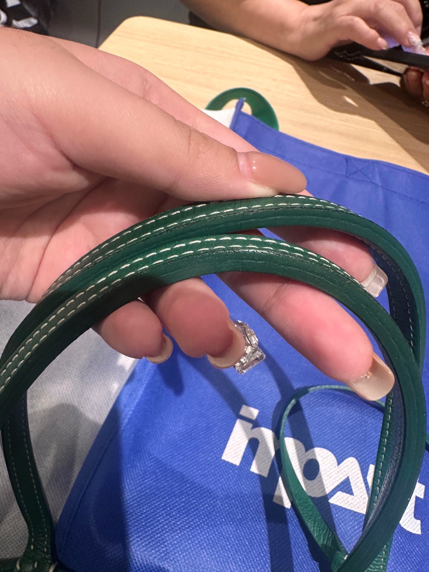 Goyard - Saint Louis - Cloth - Green - (medium)