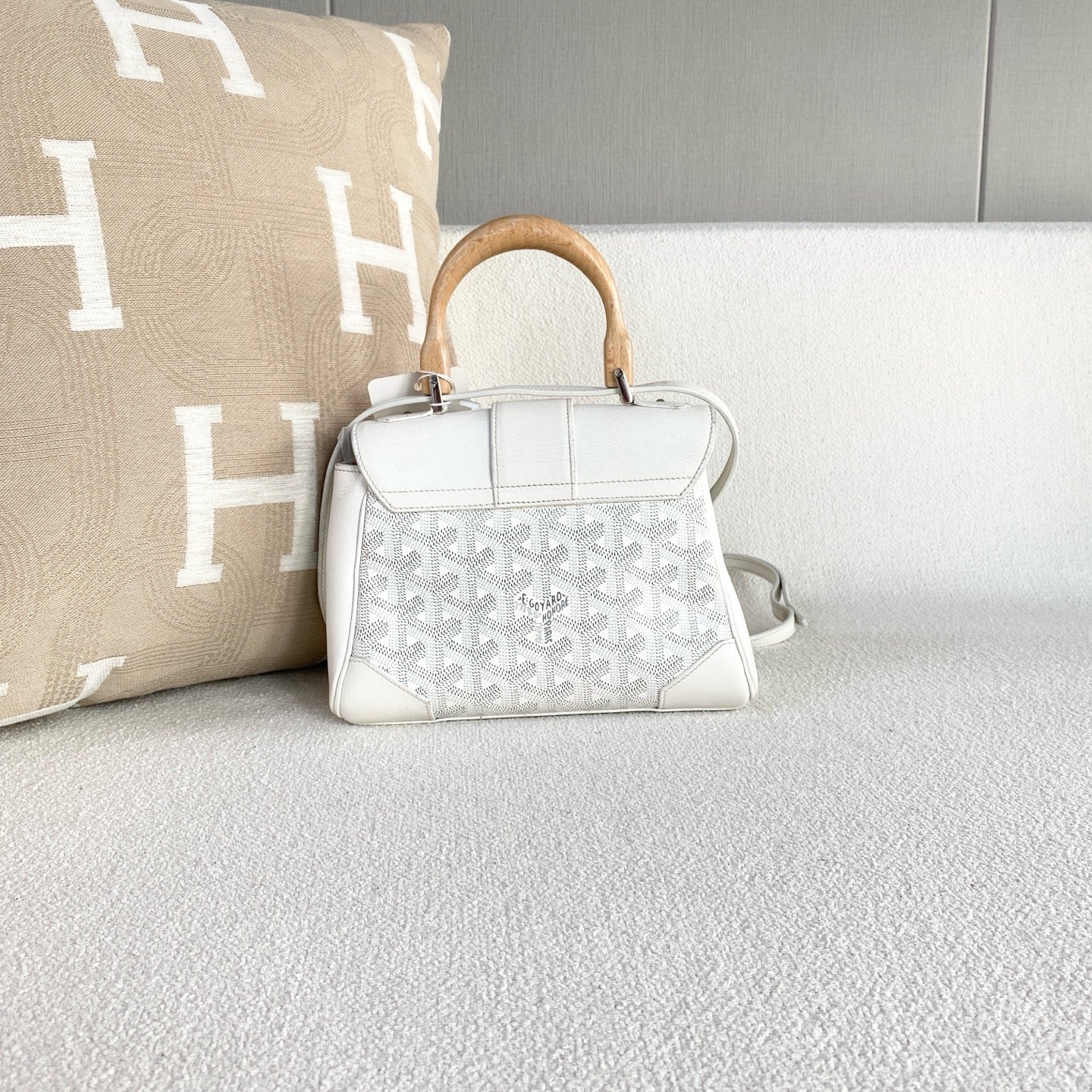 Goyard - Saint Louis - Cloth - White - (mini)