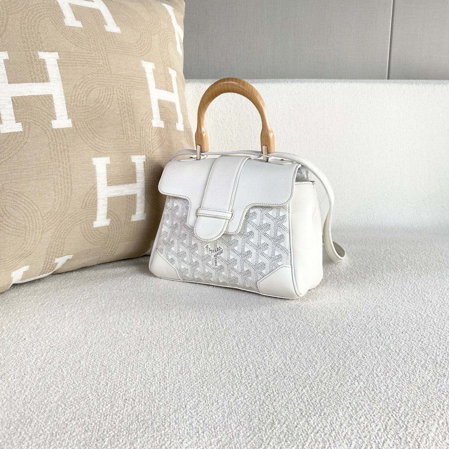 Goyard - Saint Louis - Cloth - White - (mini)