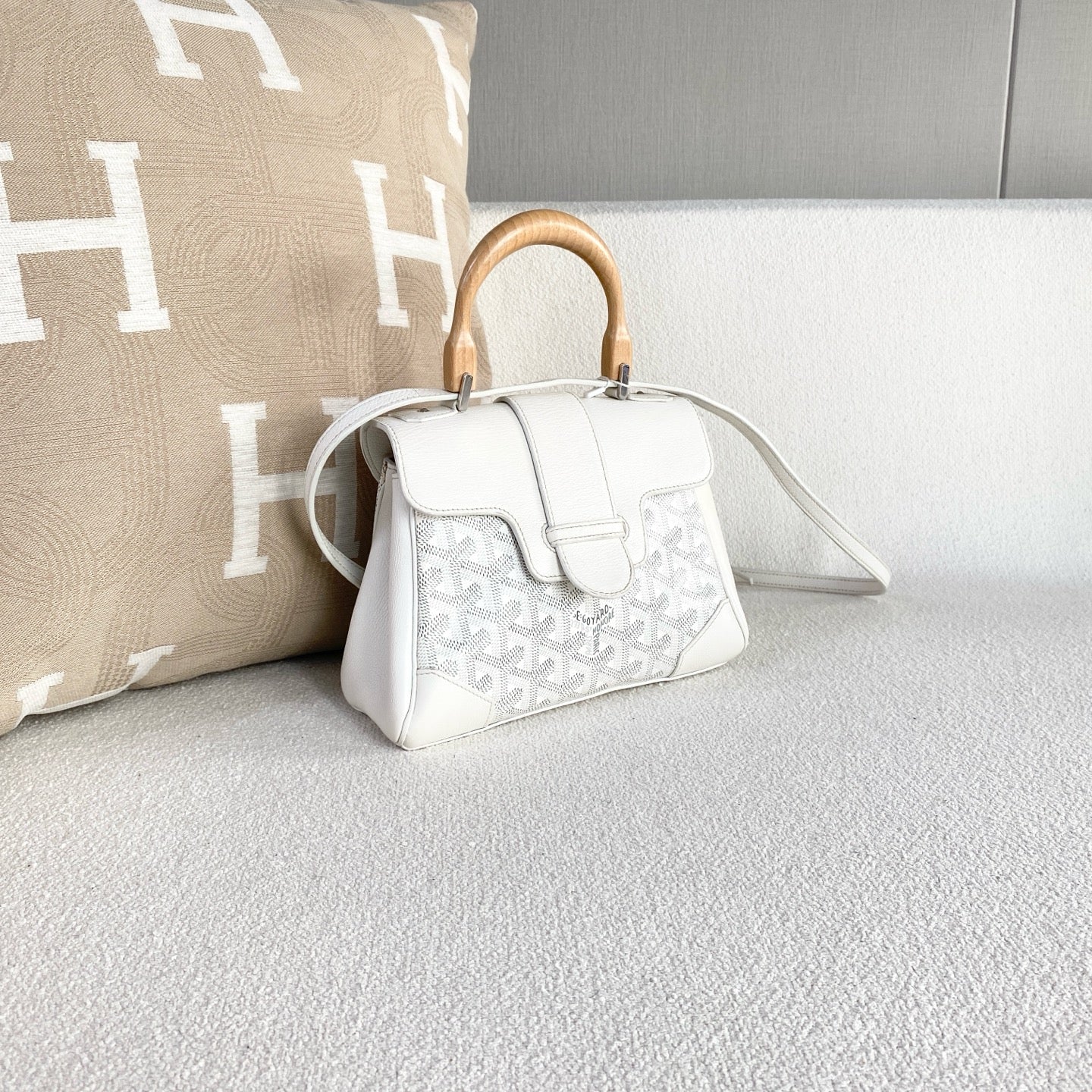 Goyard - Saint Louis - Cloth - White - (mini)