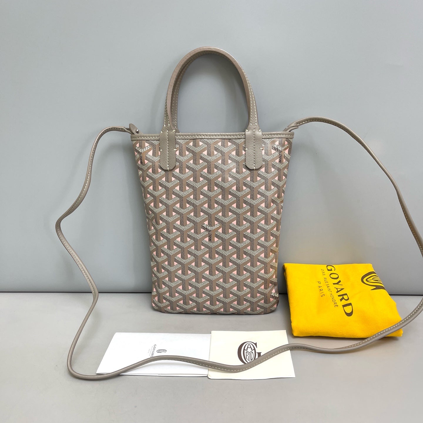 Goyard - Saint Louis - Leather - Grey - (small)