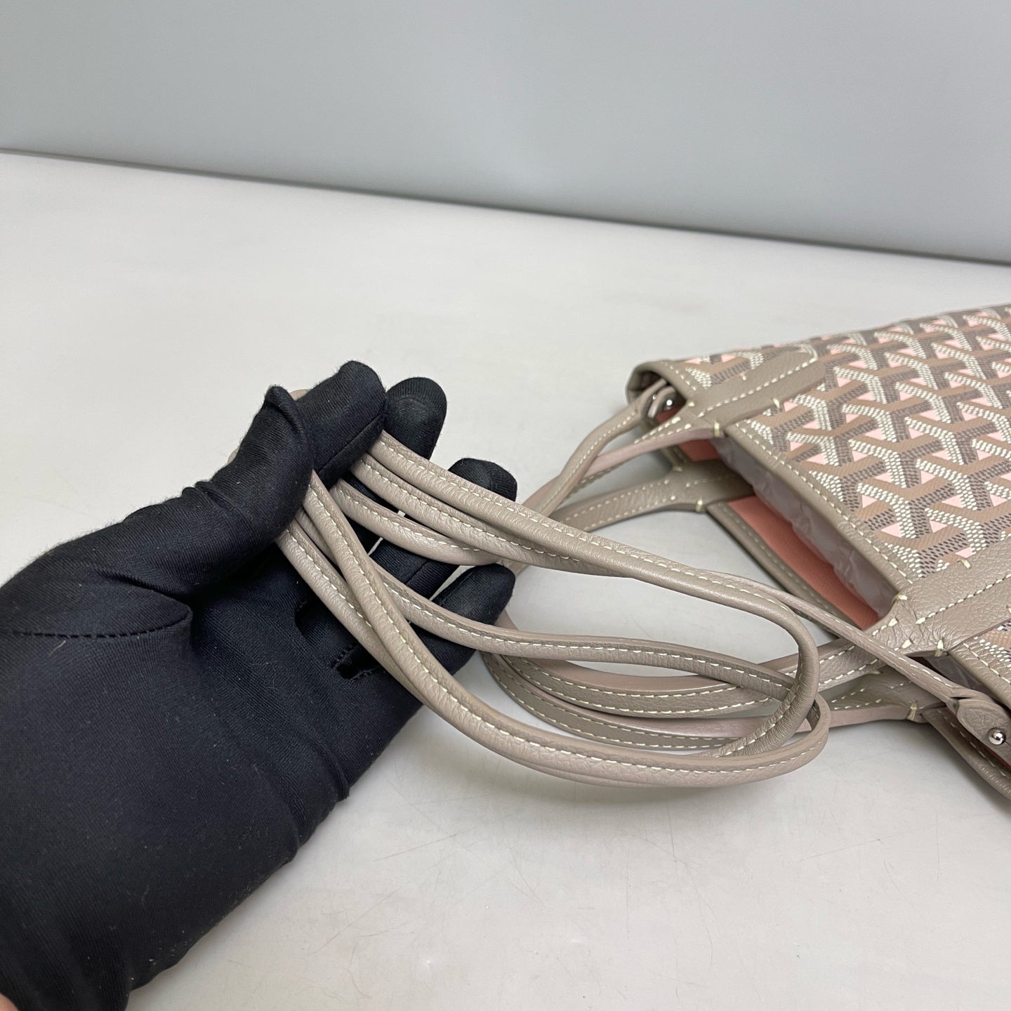 Goyard - Saint Louis - Leather - Grey - (small)