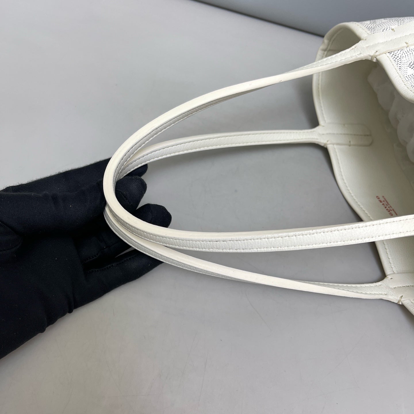 Goyard - Saint Louis Mini - Leather - White - (mini)