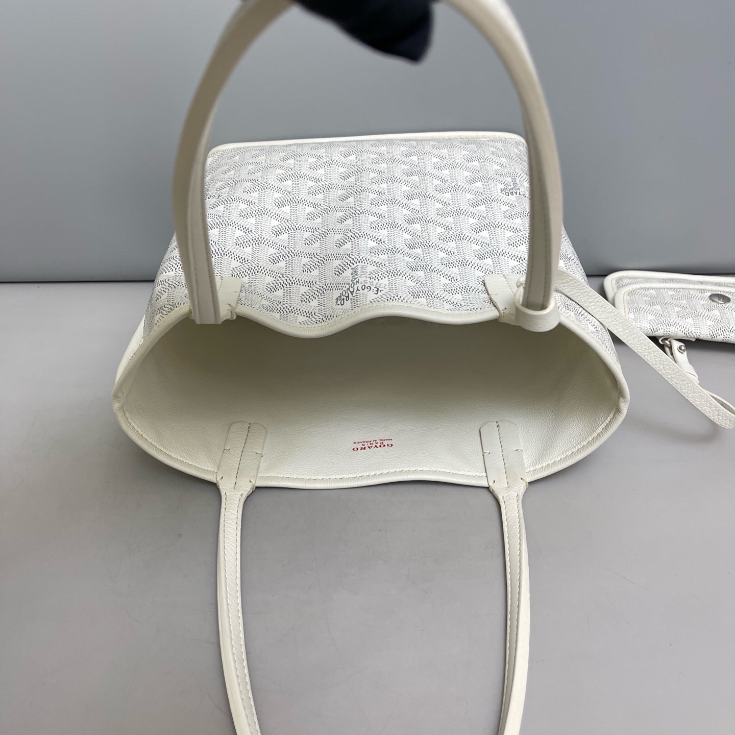 Goyard - Saint Louis Mini - Leather - White - (mini)