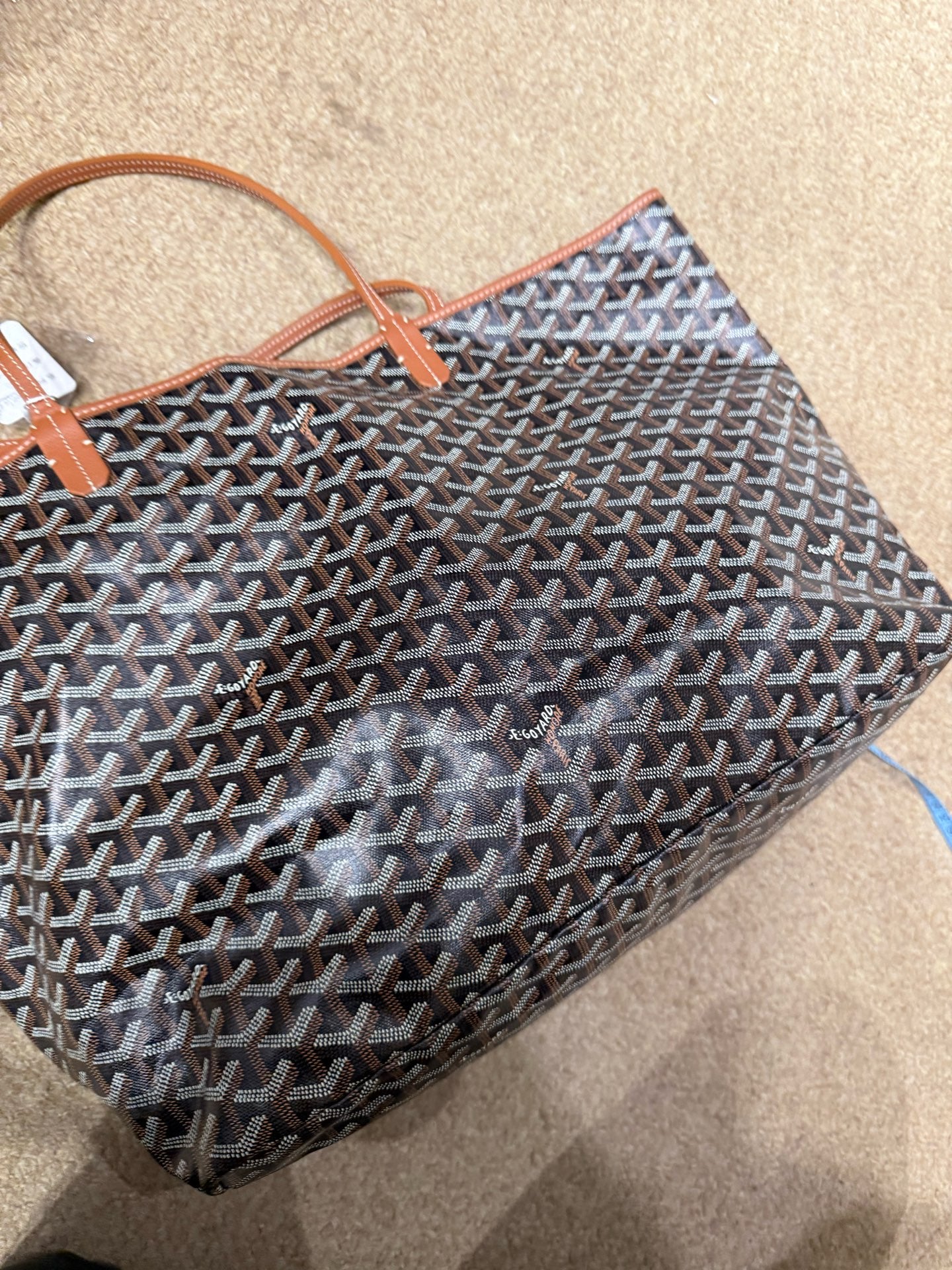 Goyard - Saint Louis - Synthetic - Brown - (large)