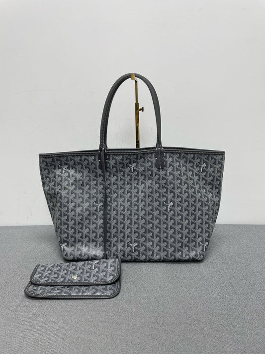 Goyard - Saint Louis - Synthetic - Grey - (medium)