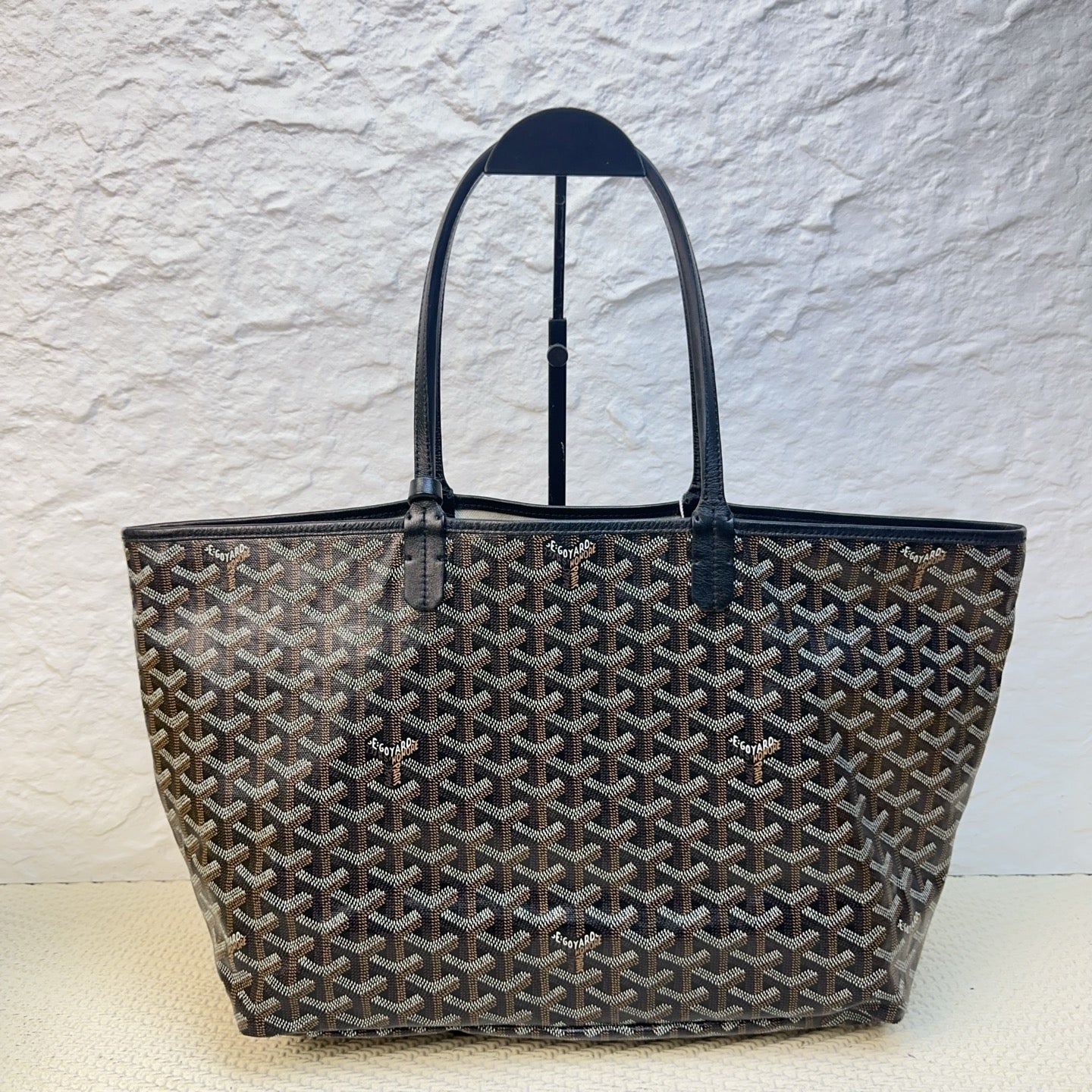 Goyard - Saint Louis Tote - Leather - Black - (medium)