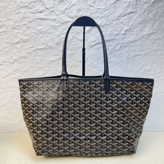 Goyard - Saint Louis Tote - Leather - Black - (medium)
