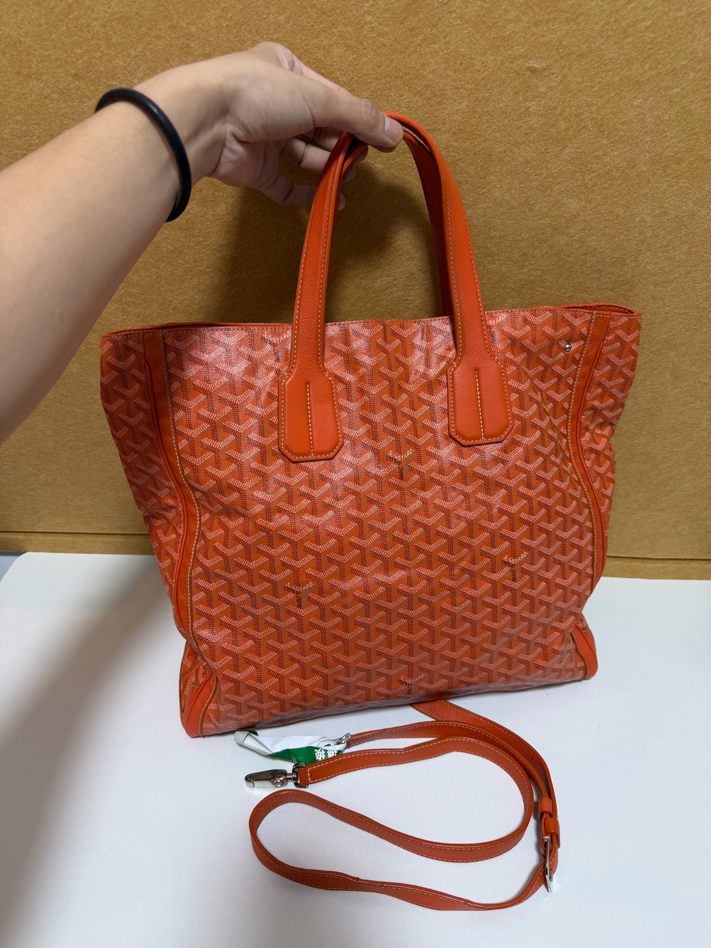 Goyard - Saint Louis Tote - Leather - Orange - (large)