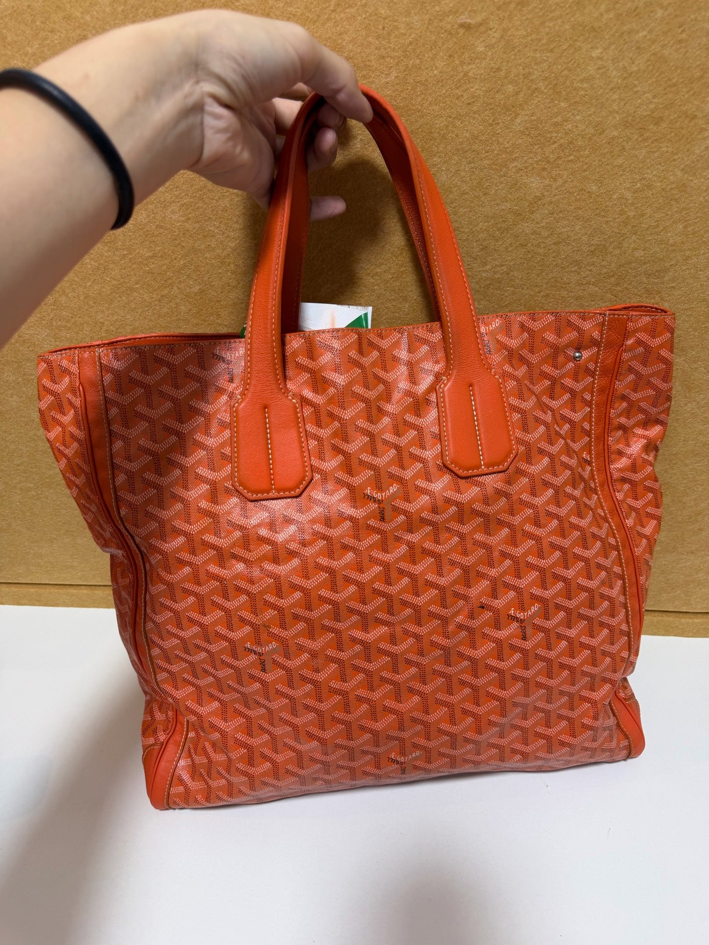 Goyard - Saint Louis Tote - Leather - Orange - (large)