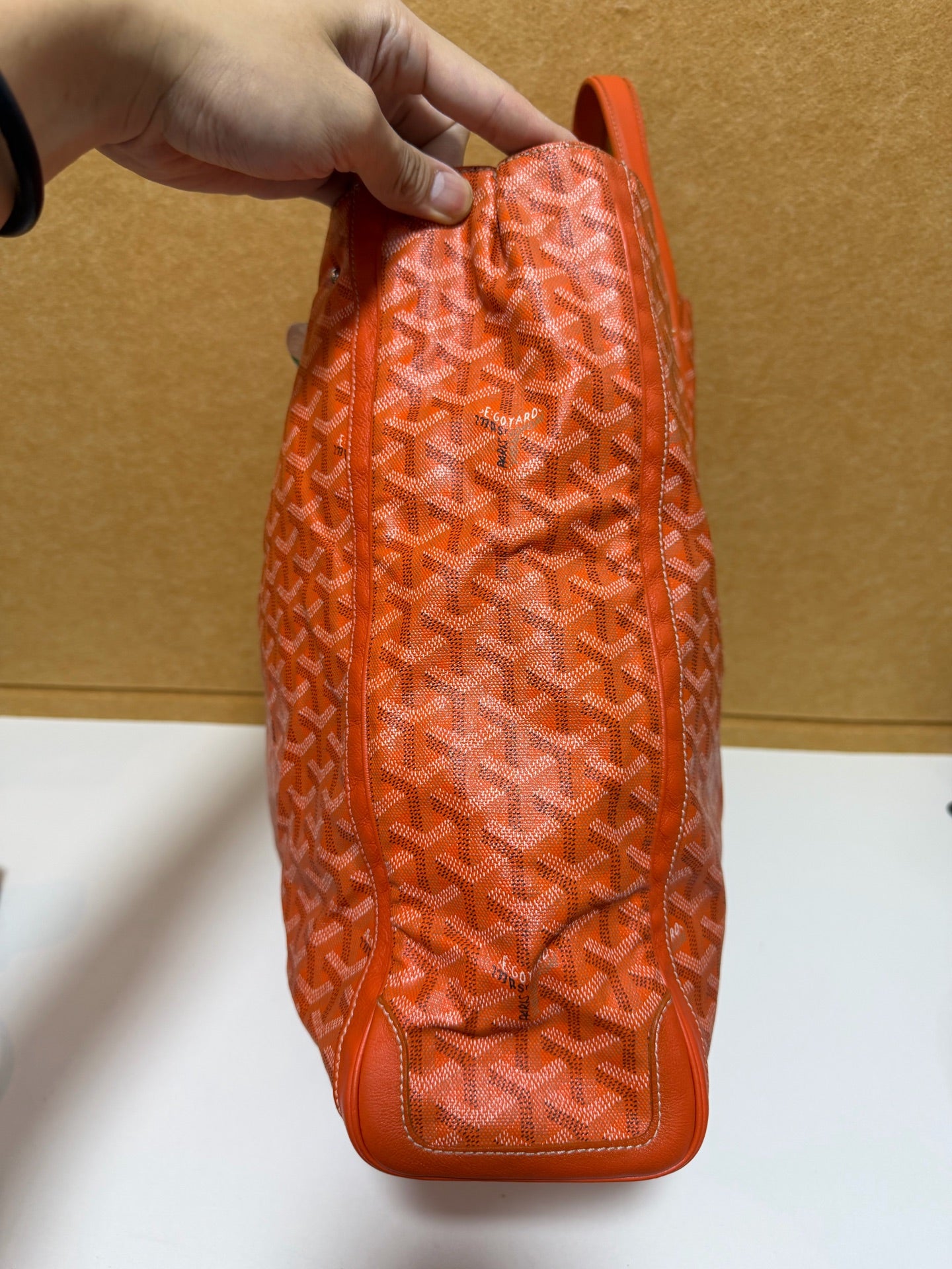 Goyard - Saint Louis Tote - Leather - Orange - (large)