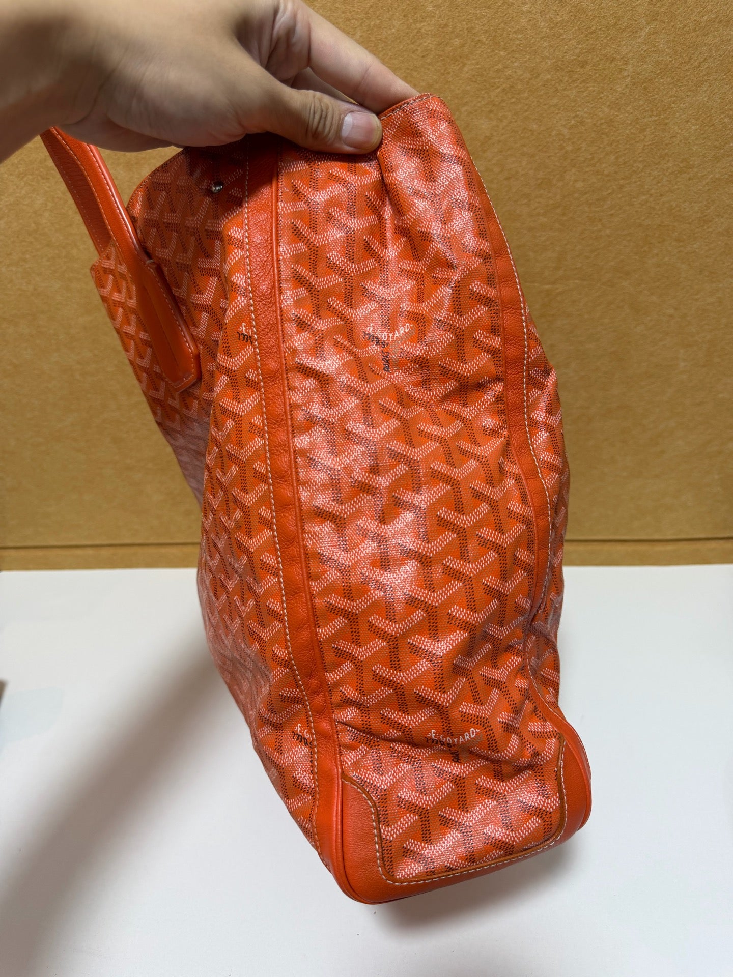 Goyard - Saint Louis Tote - Leather - Orange - (large)