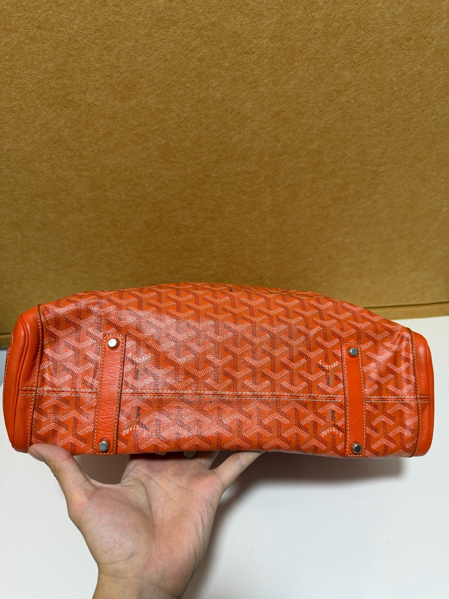 Goyard - Saint Louis Tote - Leather - Orange - (large)