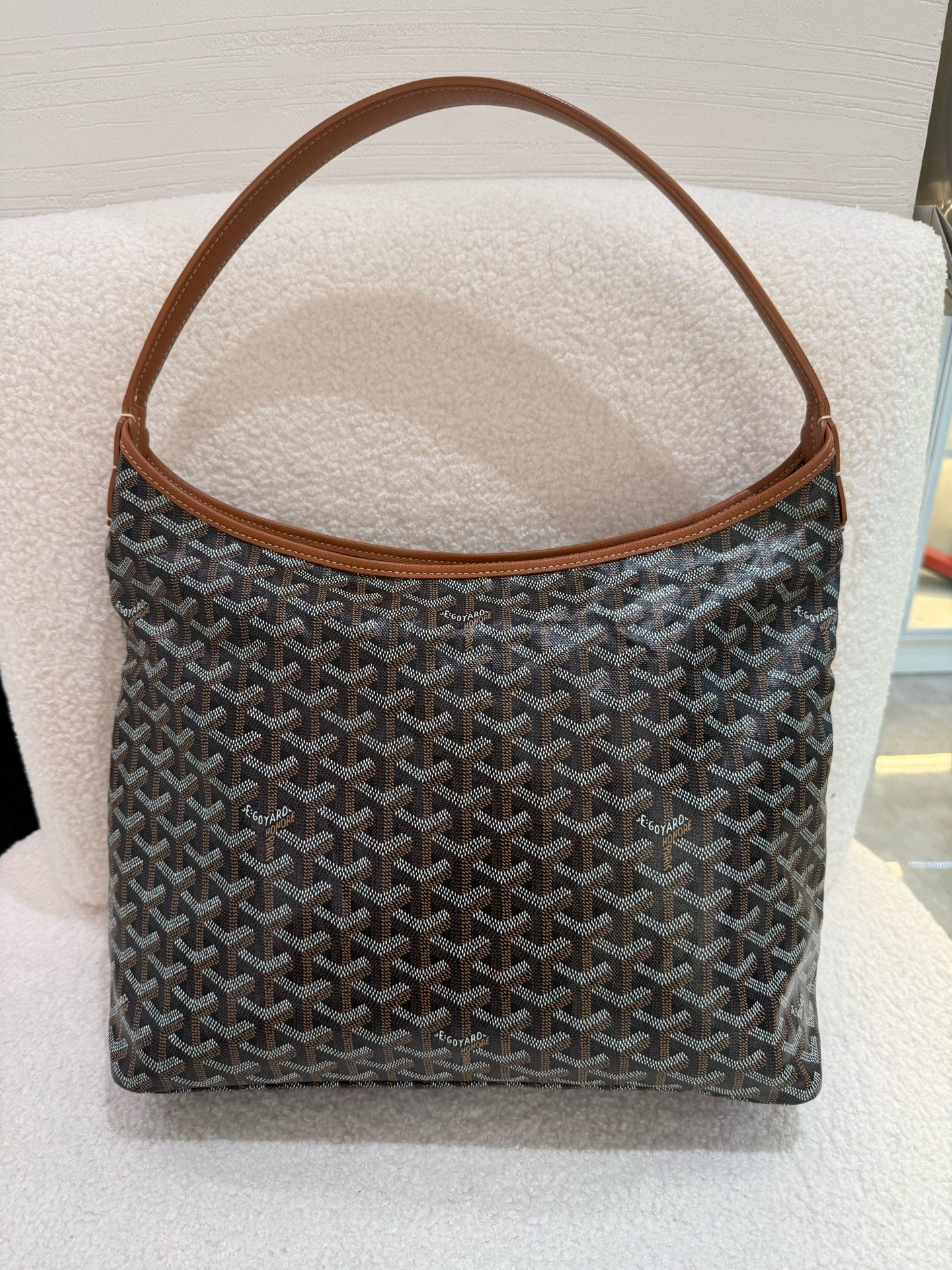 Goyard - St. Honoré Hobo - Goyardine Canvas and Leather - Brown - (medium)