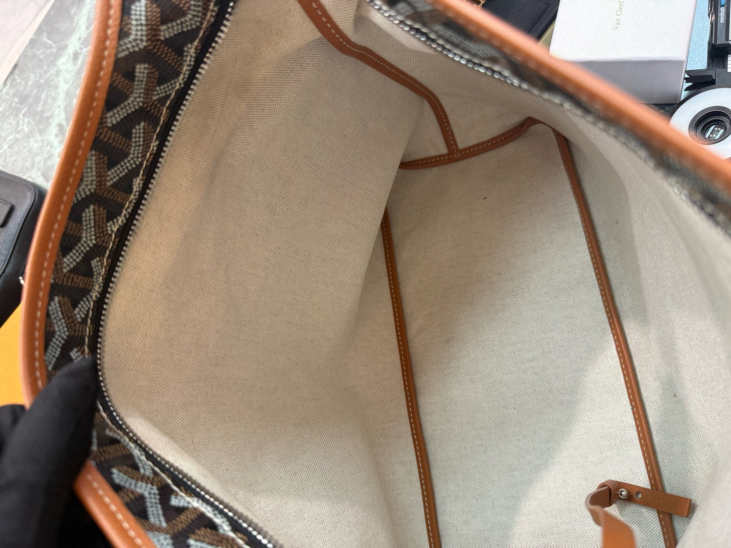 Goyard - St. Honoré Hobo - Goyardine Canvas and Leather - Brown - (medium)