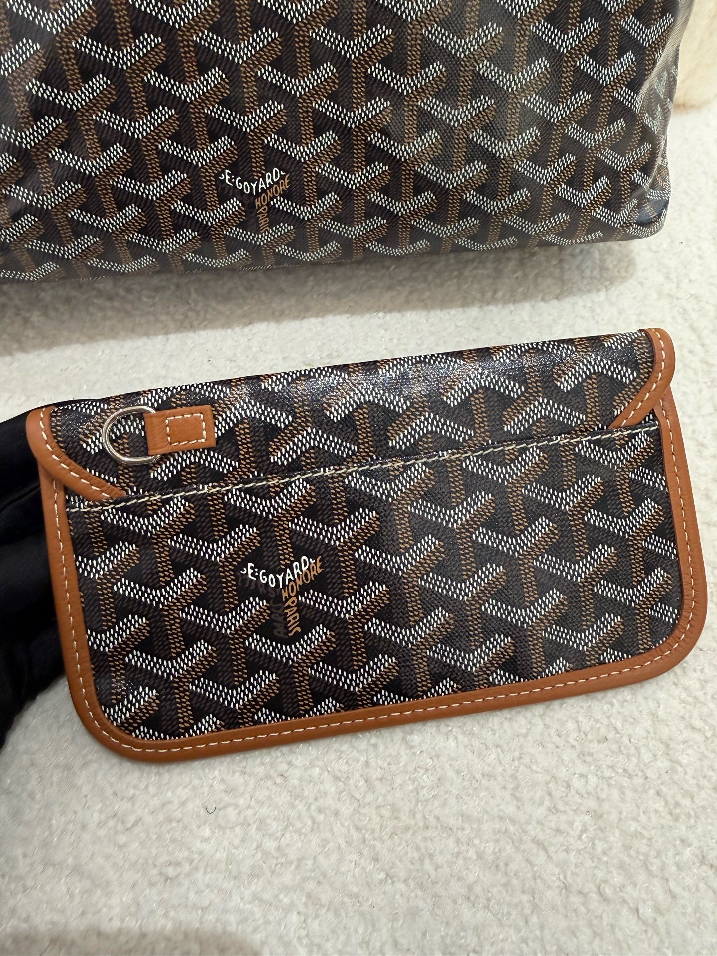 Goyard - St. Honoré Hobo - Goyardine Canvas and Leather - Brown - (medium)