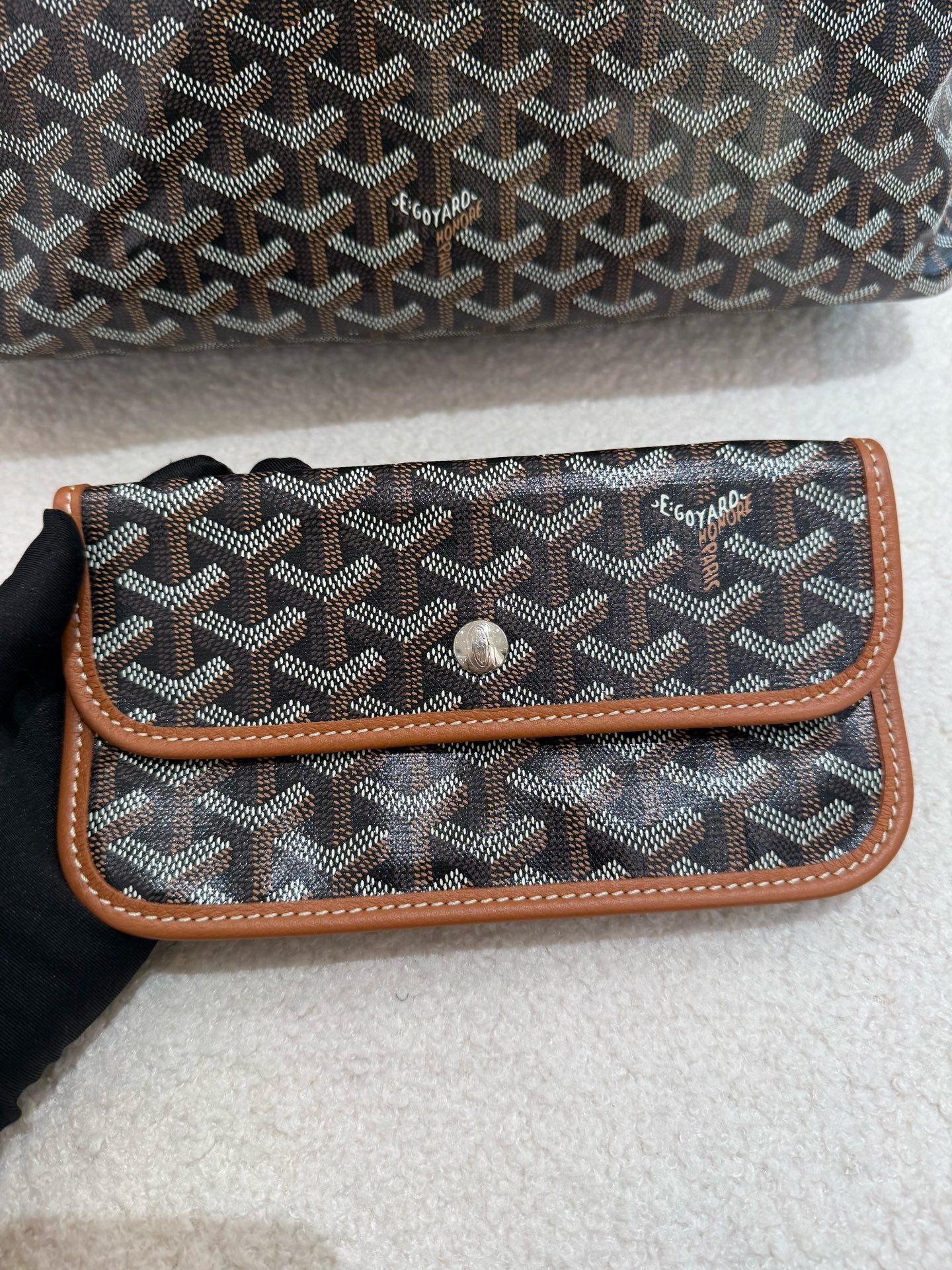 Goyard - St. Honoré Hobo - Goyardine Canvas and Leather - Brown - (medium)
