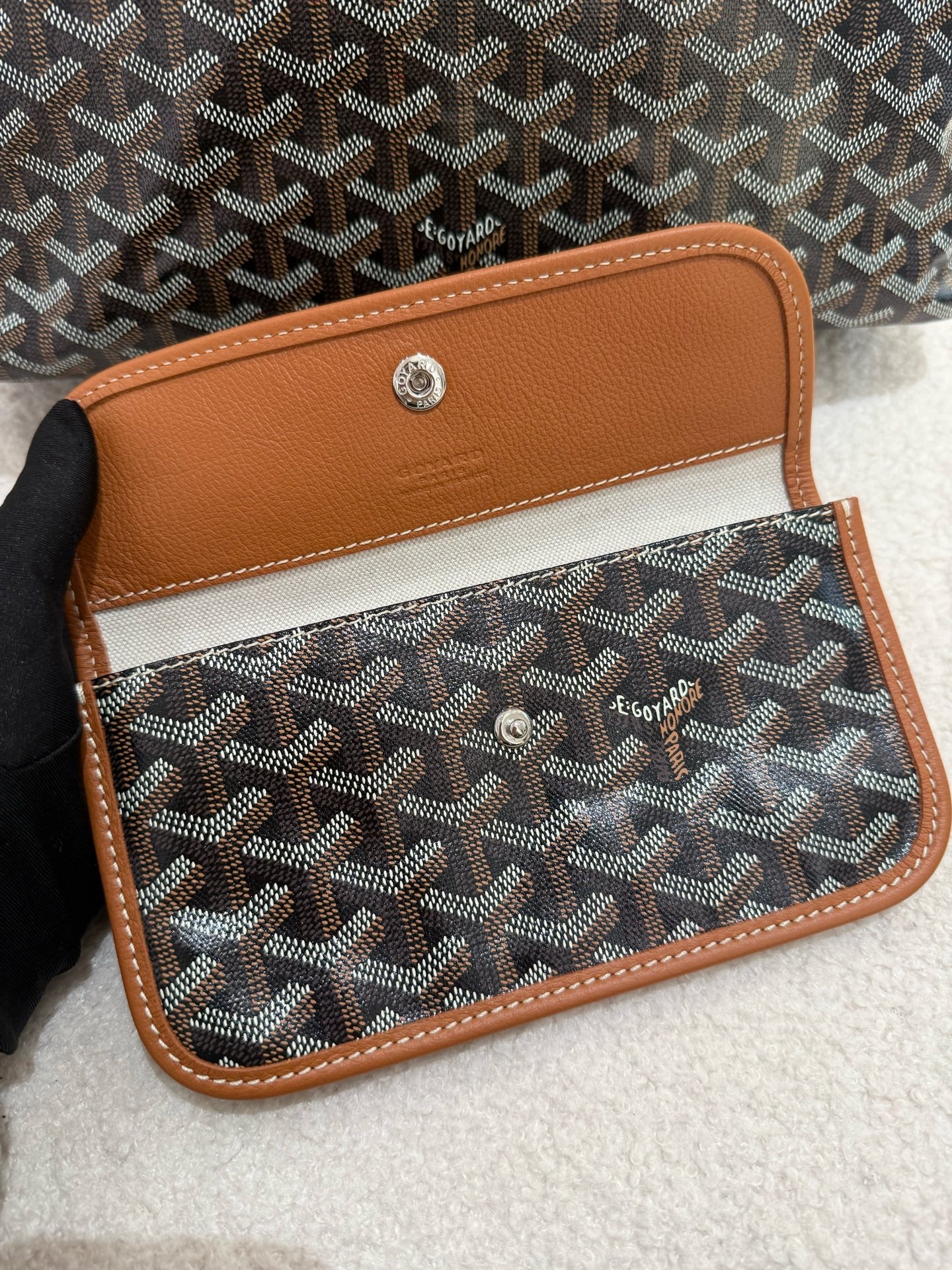 Goyard - St. Honoré Hobo - Goyardine Canvas and Leather - Brown - (medium)
